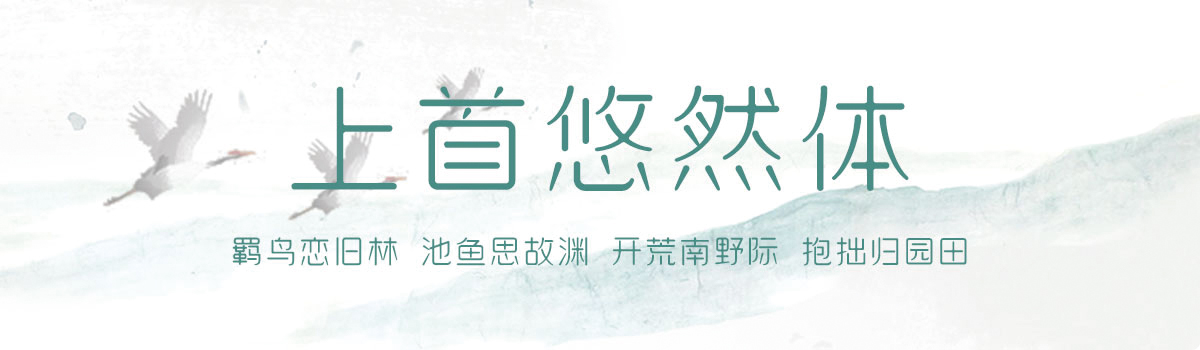 上首悠然体